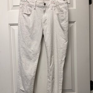 White American eagle skinny jeans